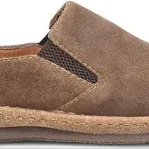 Born Black Slip-On Loafers with Stitched Sole - Picture 12 of 13